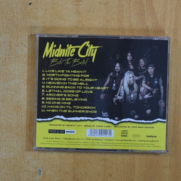 MIDNITE CITY - BITE THE BULLET - CD