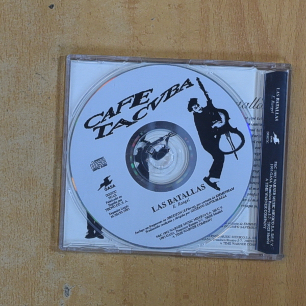 CAFE TACVBA - LAS BATALLAS - CD SINGLE