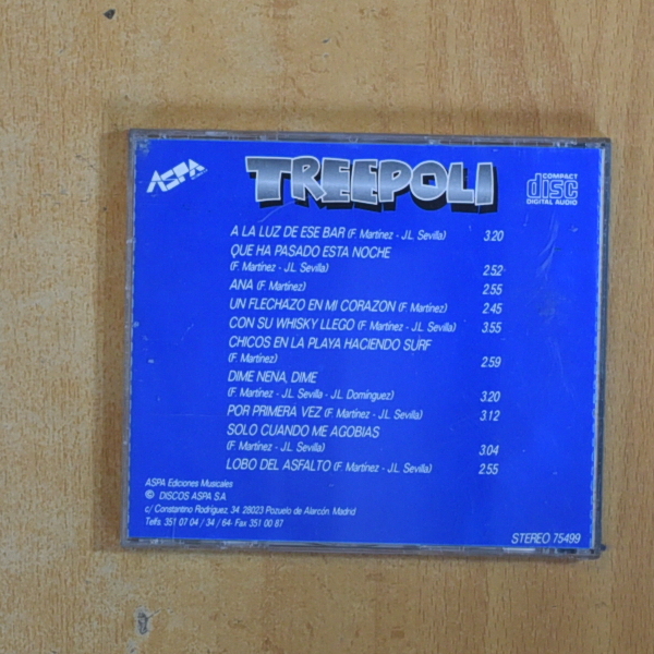 TREEPOLI - GRANDES EXITOS - CD