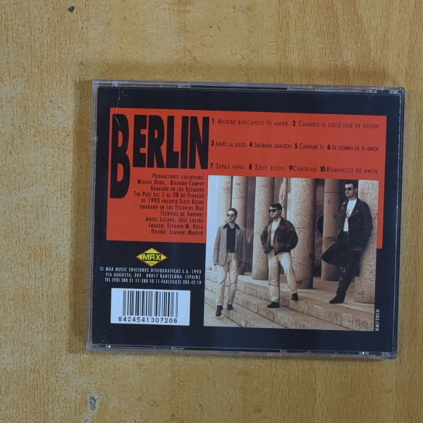 BERLIN - CUANDO EL CIELO DEJE DE EXISTIR - CD