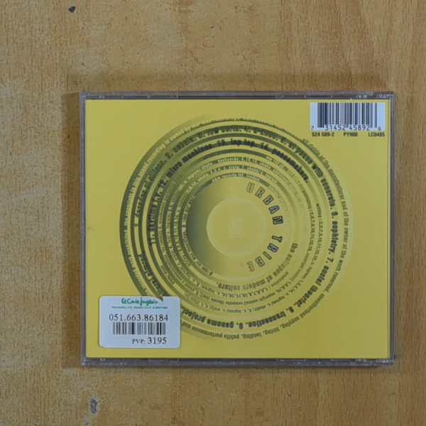 URBAN TRIBE - THE COLLAPSE OF MODERN CULTURE - CD