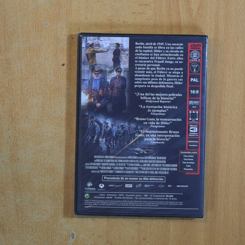 EL HUNDIMIENTO - DVD