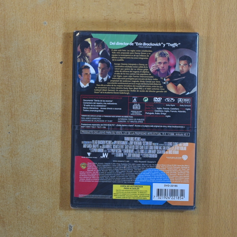 OCEANS ELEVEN - DVD