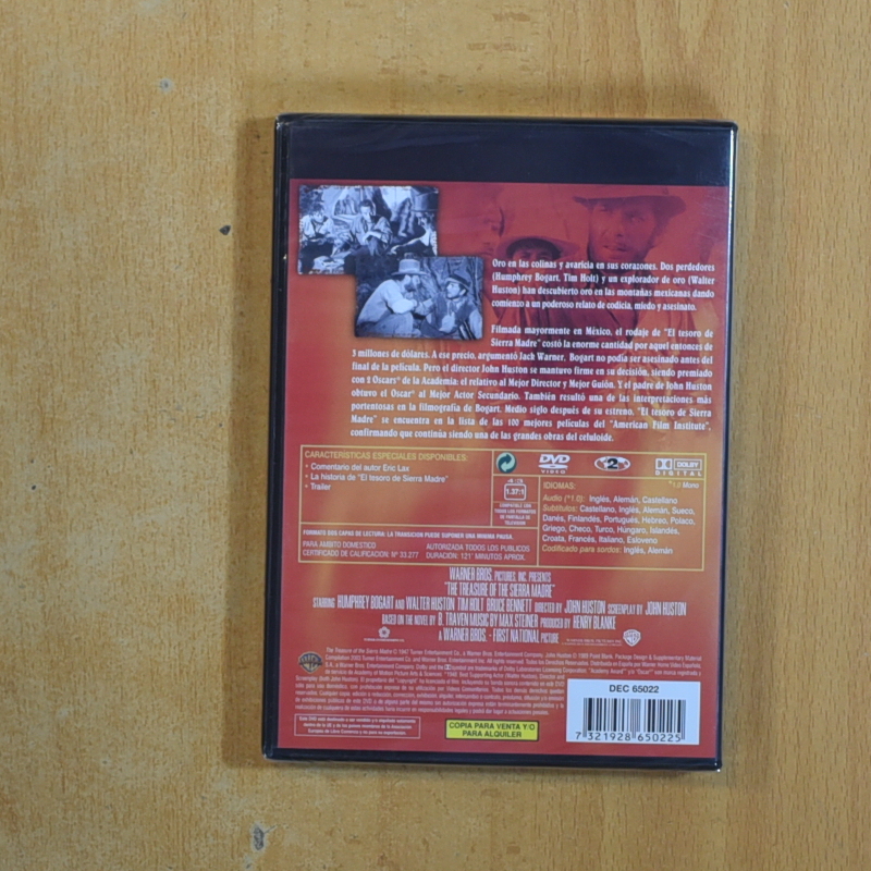 EL TESORO DE TIERRA MADRE - DVD