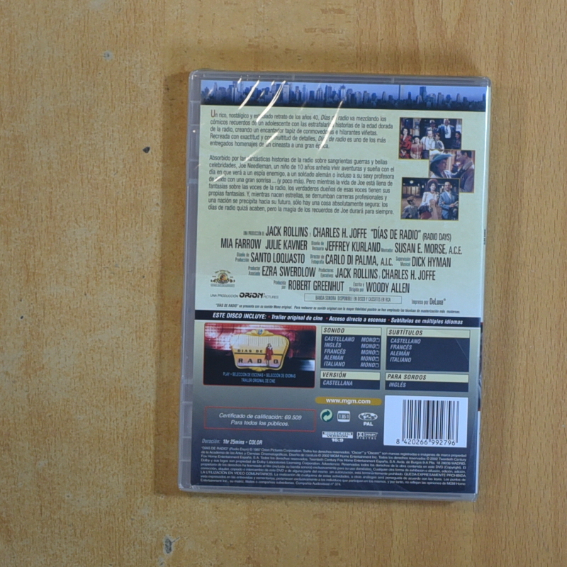 DIAS DE RADIO - DVD