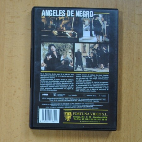 ANGELES DE NEGRO - DVD