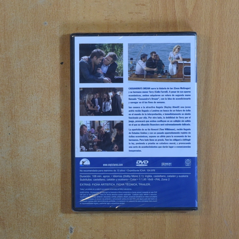 CASSANDRAS DREAM - DVD