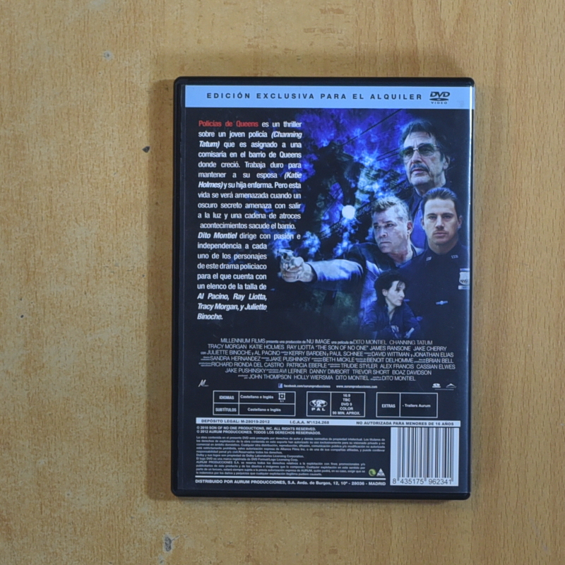 POLICIAS DE QUEENS - DVD