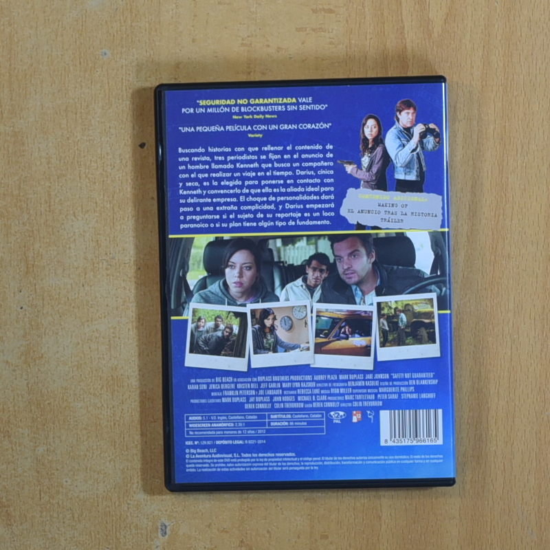 SEGURIDAD NO GARANTIZADA - DVD