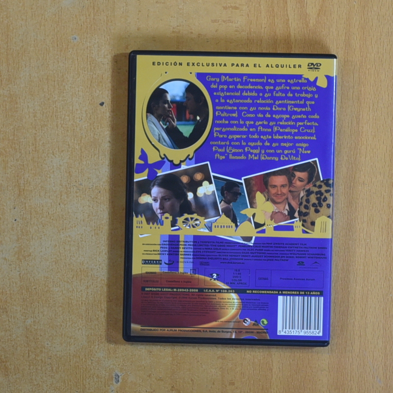 LA CHICA DE MIS SUEÑOS - DVD