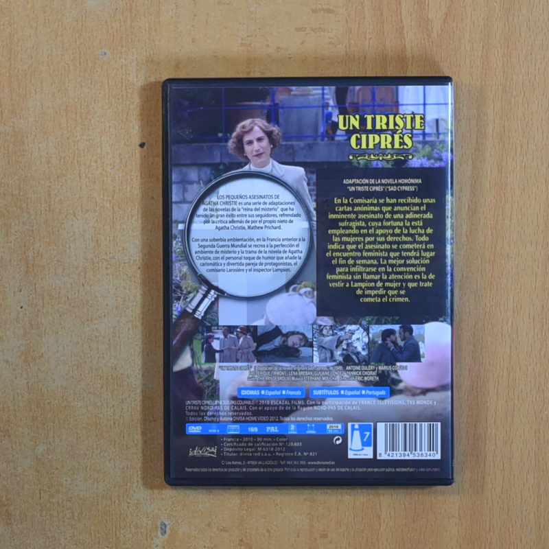 UN TRISTE CIPRES - DVD