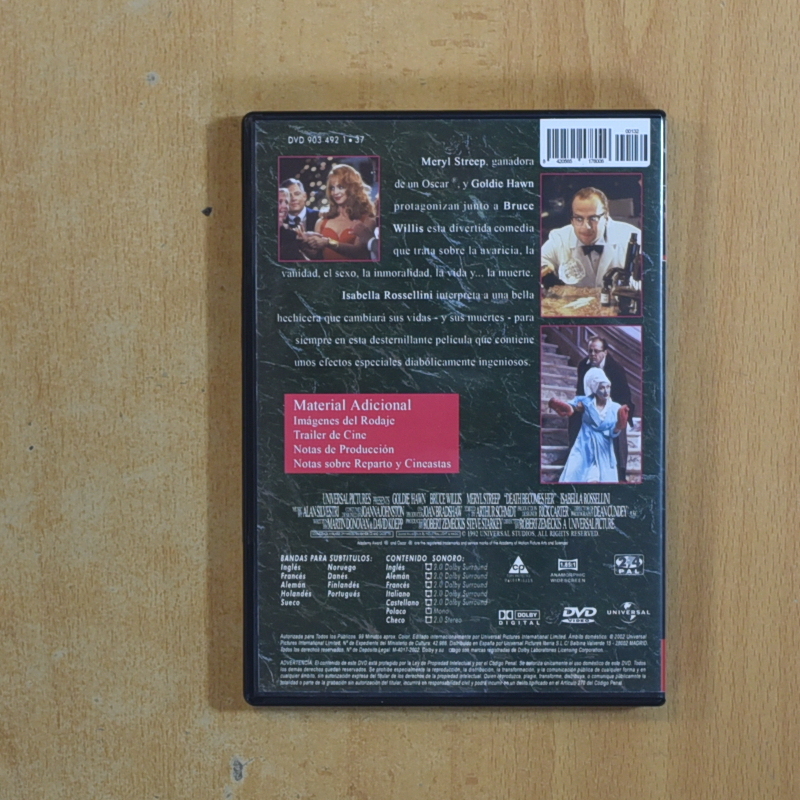 LA MUERTE OS SIENTA TAN BIEN - DVD