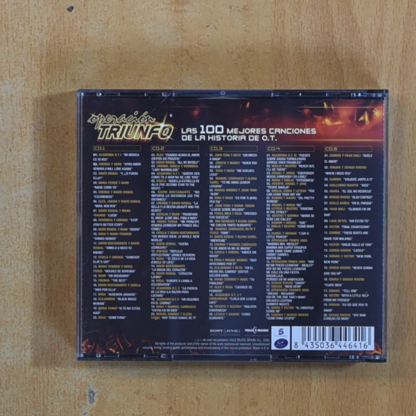 VARIOS - OPERACION TRIUNFO - CD