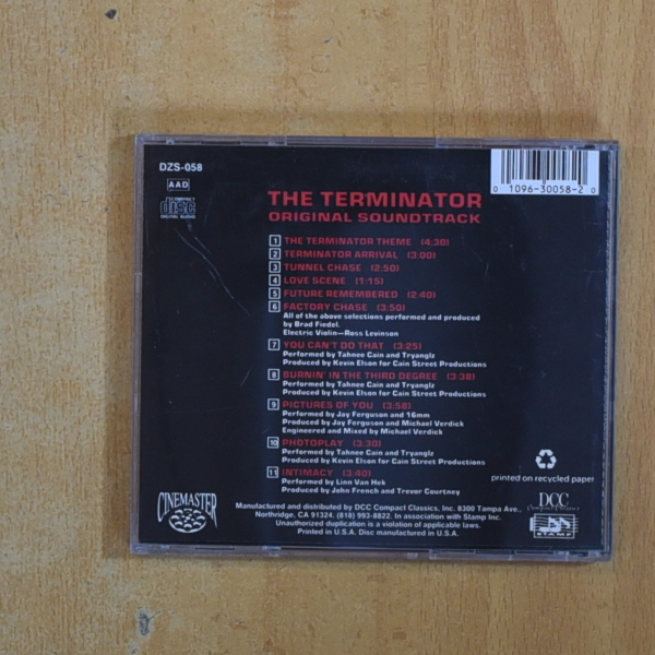 VARIOS - THE TERMINATOR - CD