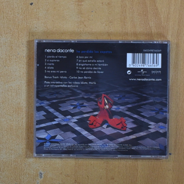 NENA DACONTE - HE PERDIDO LOS ZAPATOS - CD
