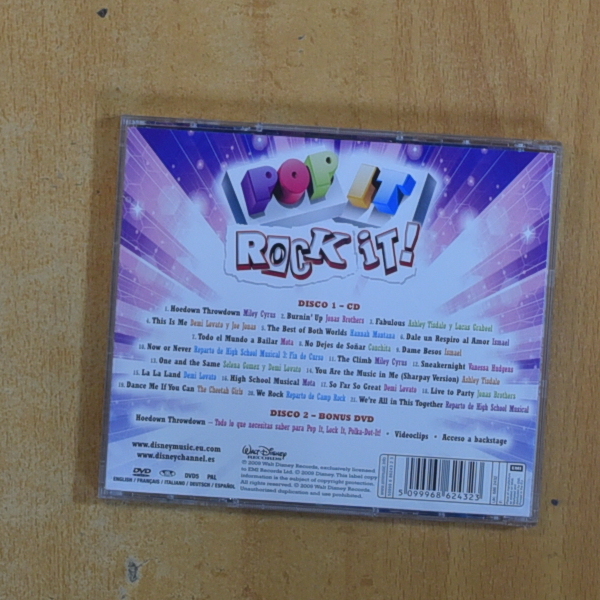 VARIOS - POP IT ROCK IT - CD