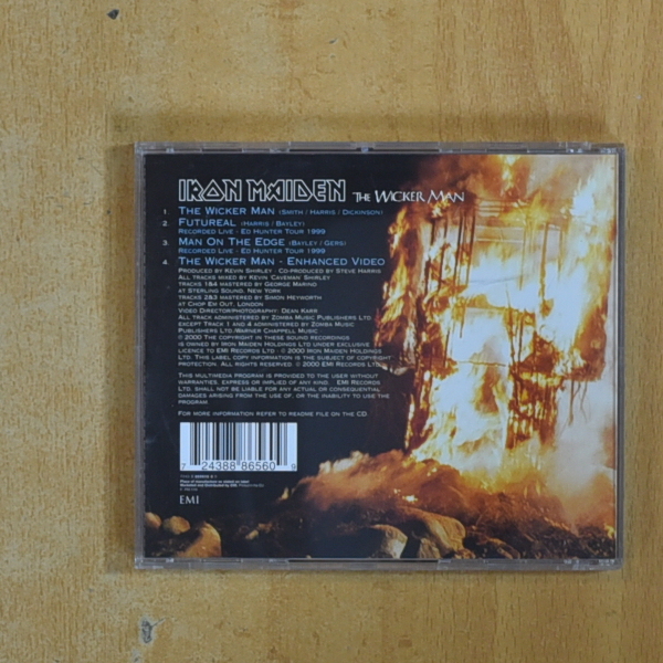 IRON MAIDEN - THE WICKER MAN - CD