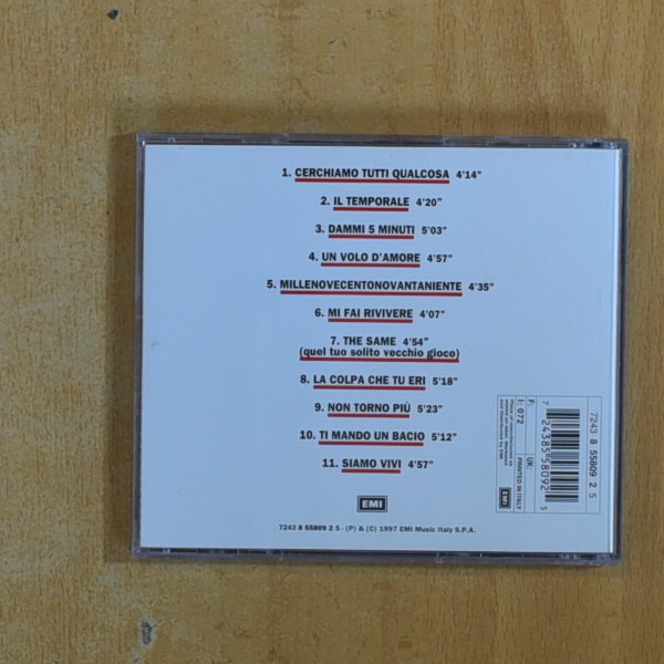 STADIO - DAMMI 5 MINUTI - CD