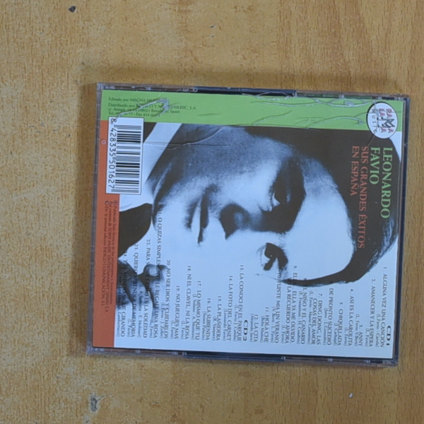LEONARDO FAVIO - SUS GRANDES EXITOS EN ESPAÑA - CD