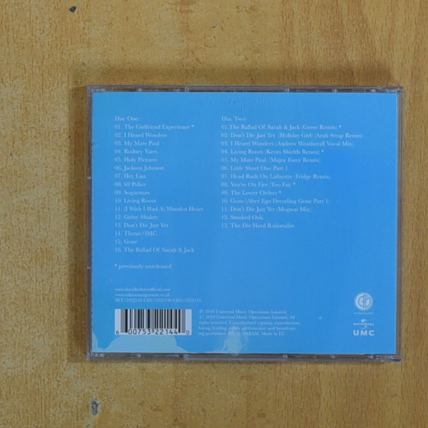 DAVID HOLMES - THE DOGS ARE PARADING - CD