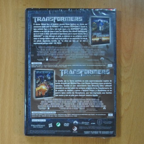 TRANSFORMERS - PACK COLECCION - DVD