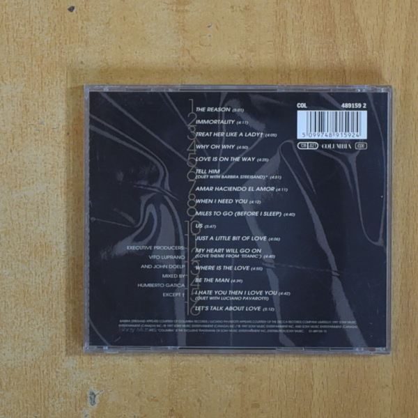 CELINE DION - LETYS TALK ABOUT LOVE - CD