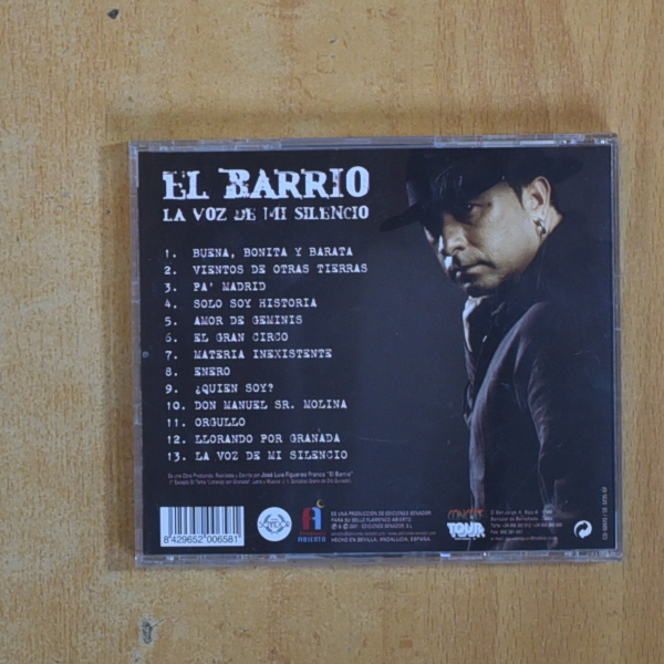 EL BARRIO - LA VOZ DE MI SILENCIO - CD