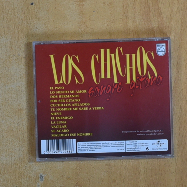 LOS CHICHOS - SANGRE GITANA - CD