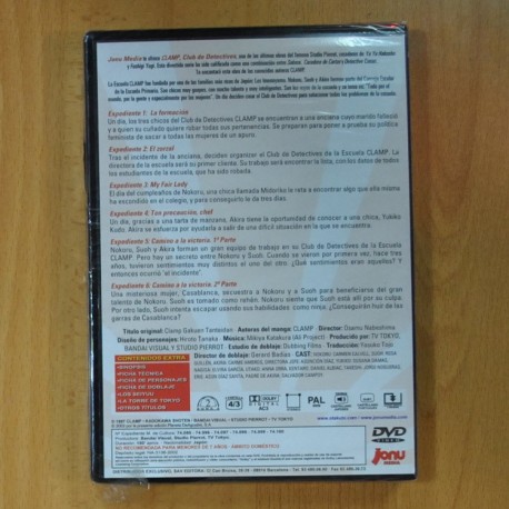 CLAMP CLUB DE DETECTIVES CAP 1 A 6 - DVD