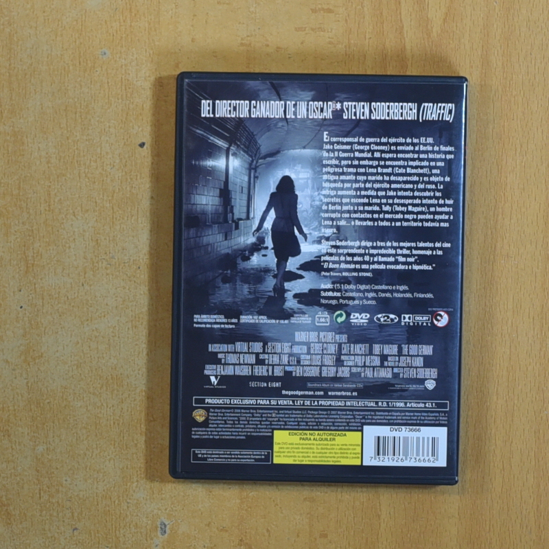EL BUEN ALEMAN - DVD