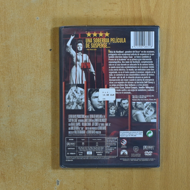 UNA MUJER ATRAPADA - DVD