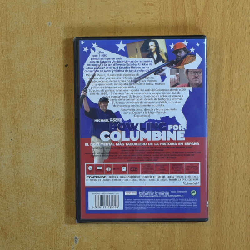BOWLING FOR COLUMBINE - DVD