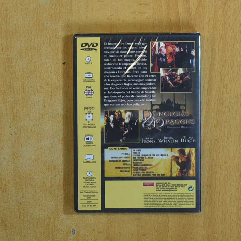 DUNGEONS & DRAGONS - DVD