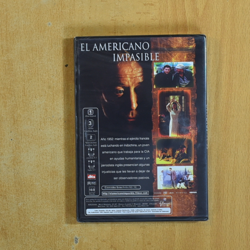 EL AMERICANO IMPASIBLE - DVD