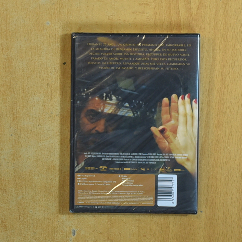 EL SECRETO DE SUS OJOS - DVD