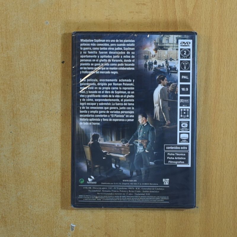 EL PIANISTA - DVD