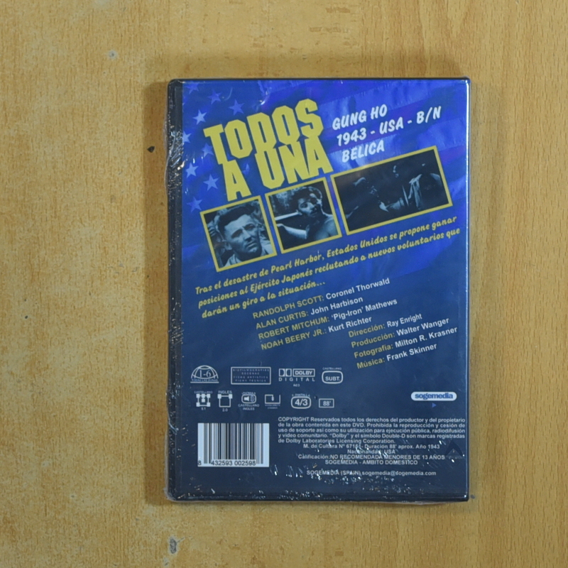 TODOS A UNA - DVD