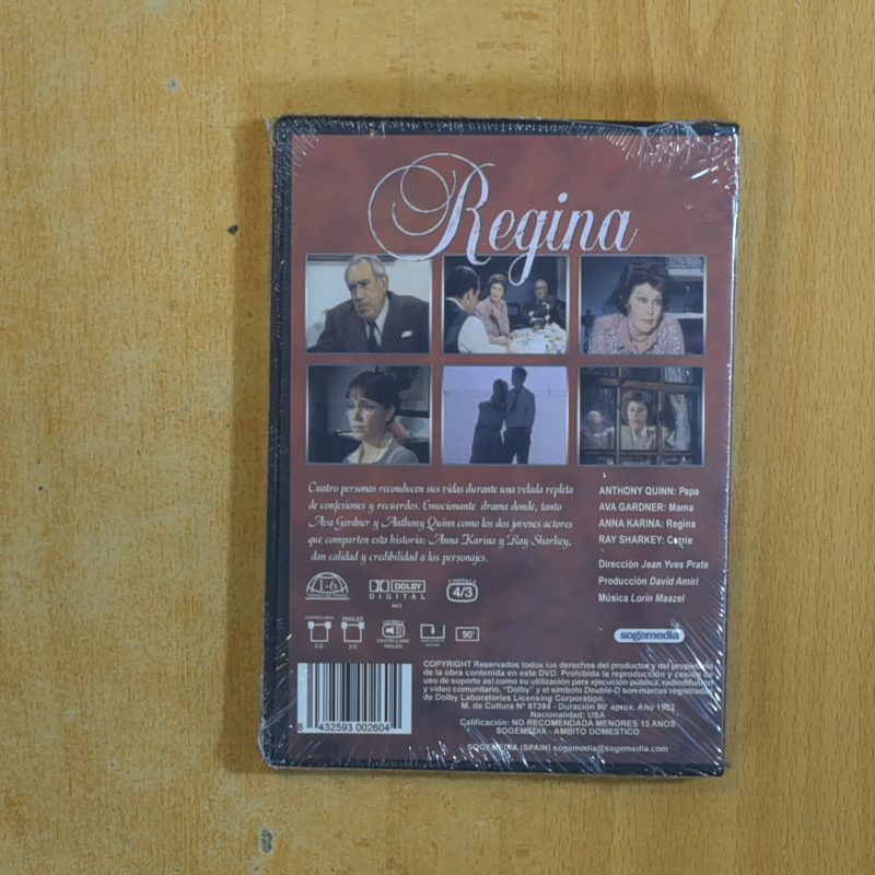 REGINA - DVD
