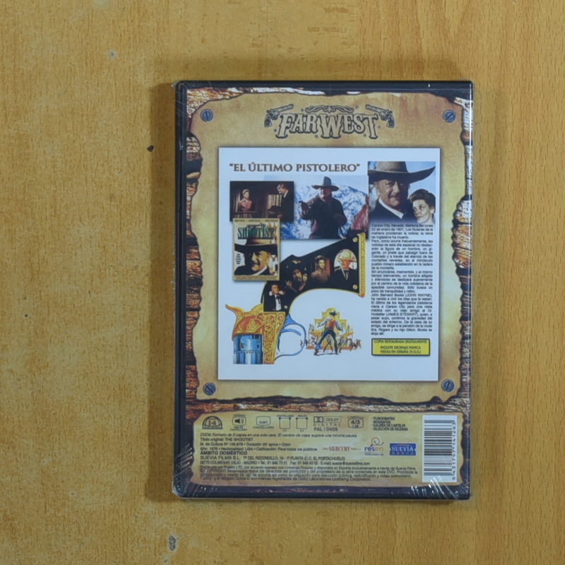EL ULTIMO PISTOLERO - DVD