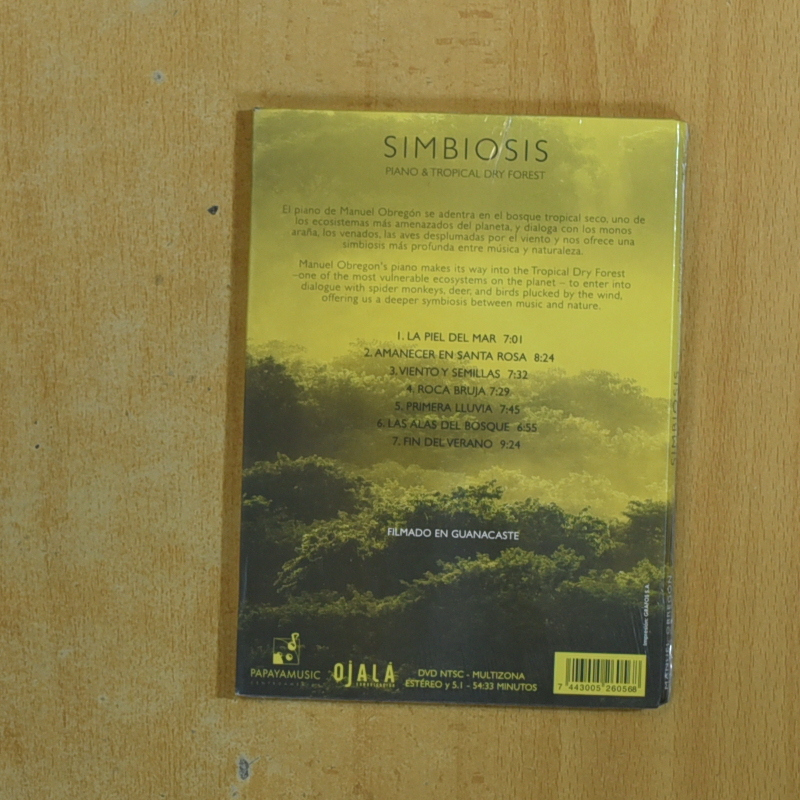 MANUEL OBREGON SIMBIOSIS - DVD
