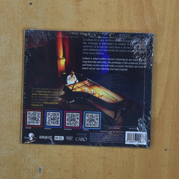 DAVID PEÑA DORANTES - IDENTIDAD LIVE IN CONCERT - CD