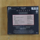 BERG - WOZZECK - CD