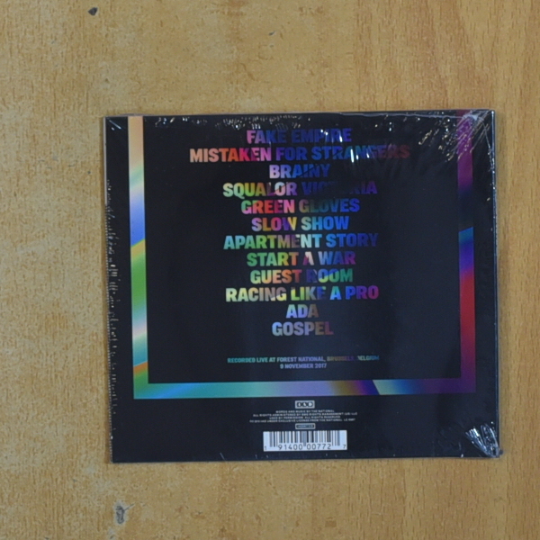 THE NATIONAL BOXER - LIVE IN BRUSSELS - CD