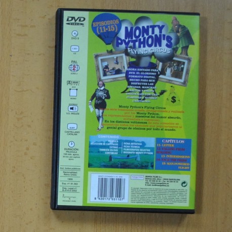 MONTY PYTHONS FLYING CIRCUS - DVD