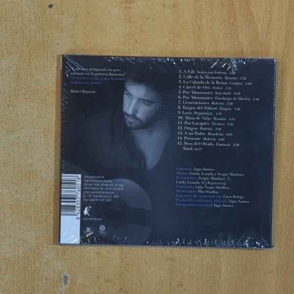 YAGO SANTOS - ALMA DE NIÑO - CD