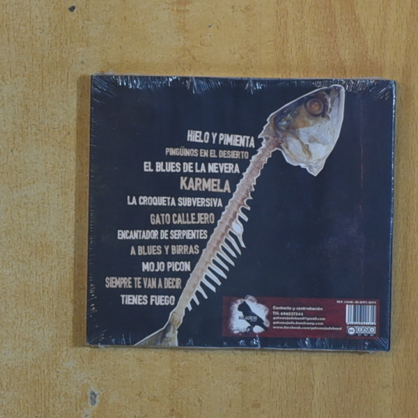 GATOMOJADO - ESPINAS - CD