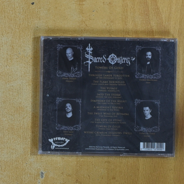SACRED OUTCRY - POWER METAL - CD
