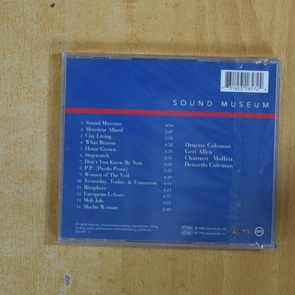ORNETTE - SOUND MUSEUM - CD