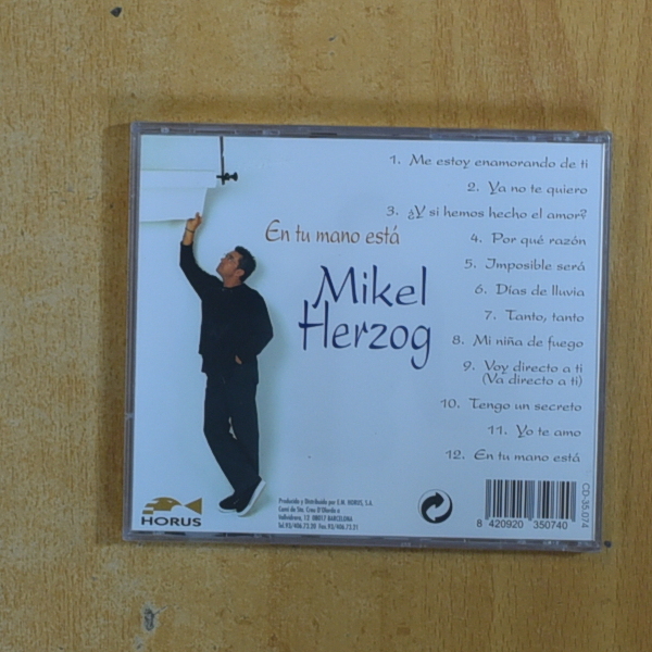MIKEL HERZOG - EN TU MANO ESTA - CD