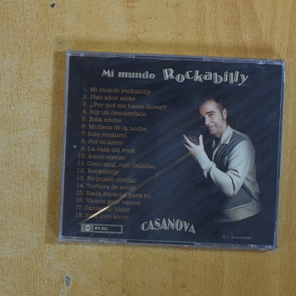CASANOVA - MI MUNDO ROCKABILLY - CD